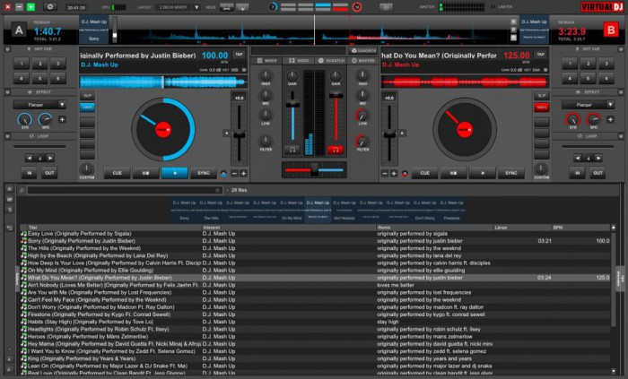 Virtual DJ 8 Software-Screenshot