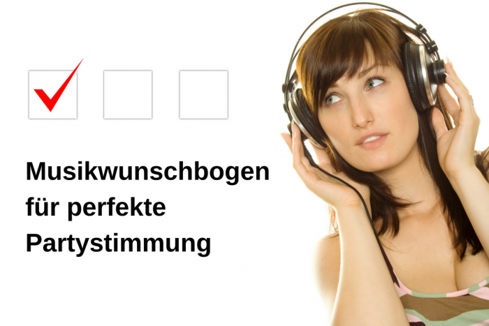 Musikwunschbogen von DJs für Kunden – So kommt Stimmung auf!