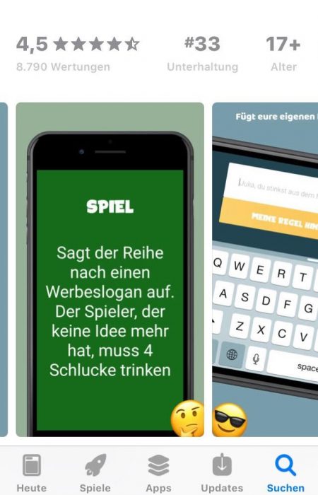 App Trinkspiele