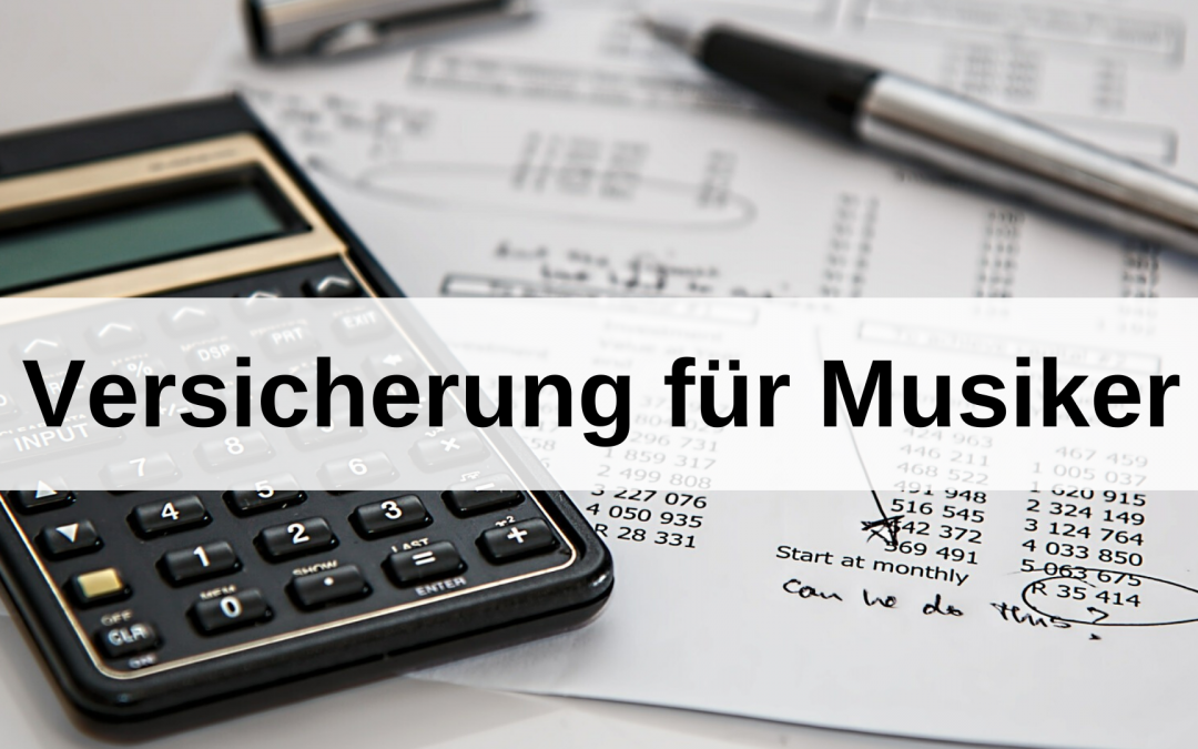 Versicherung für Musiker, Bands & DJs
