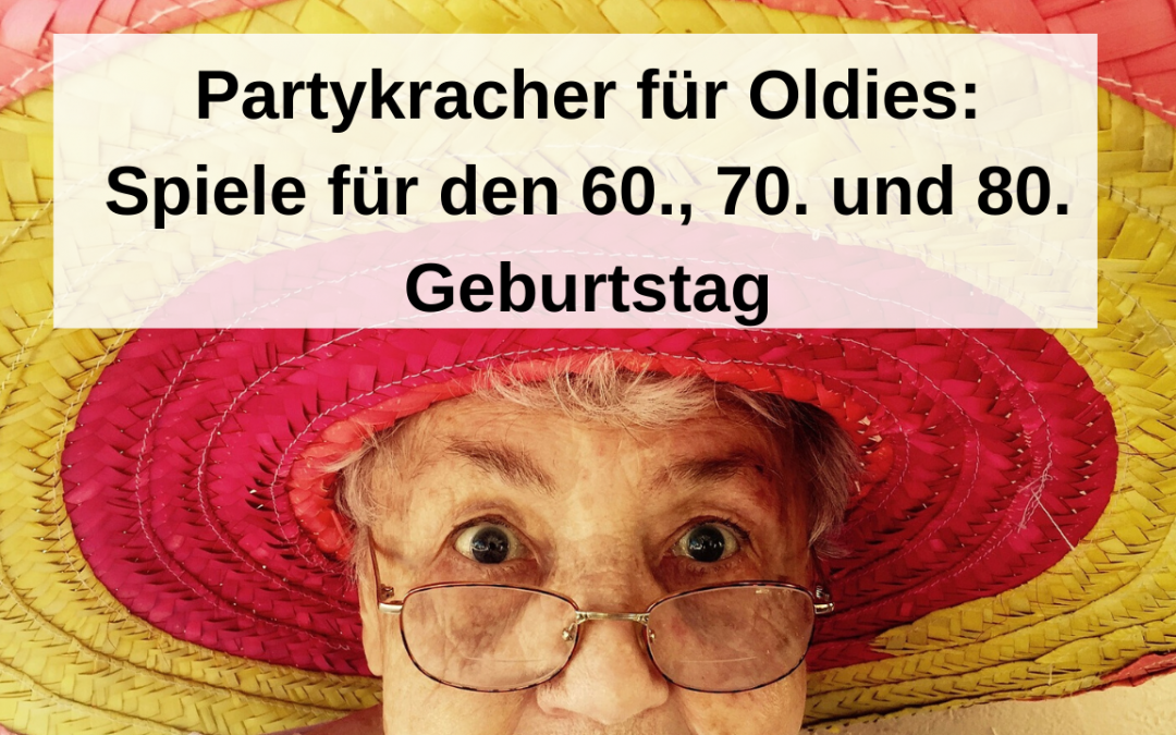 Partykracher für Oldies: Die besten Spiele zum 60-sten Geburtstag